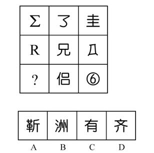 行測圖形推理常考考點(diǎn)梳理九：漢字的考法