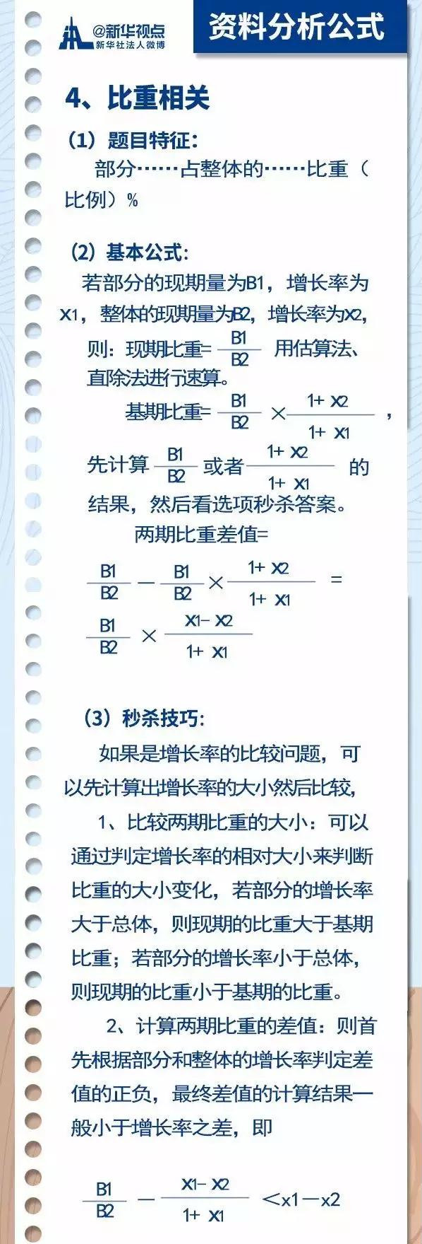 2020國(guó)考行測(cè)常用公式匯總，背完答題省時(shí)省力