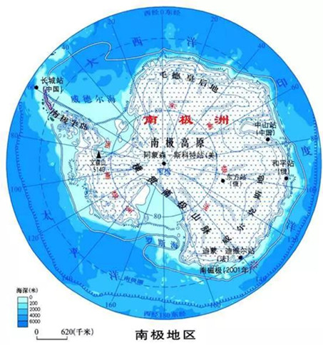 常識(shí)積累：南極和北極