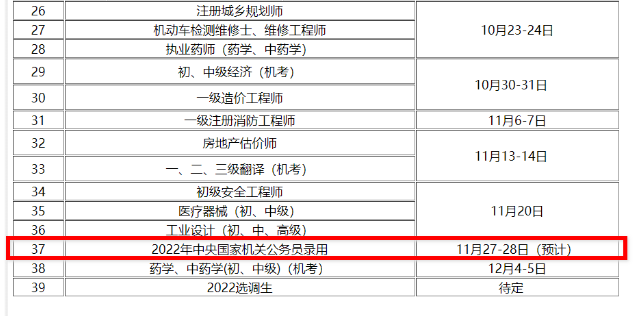 2022國考預(yù)計在11月27-28日筆試 你準(zhǔn)備好了嗎 