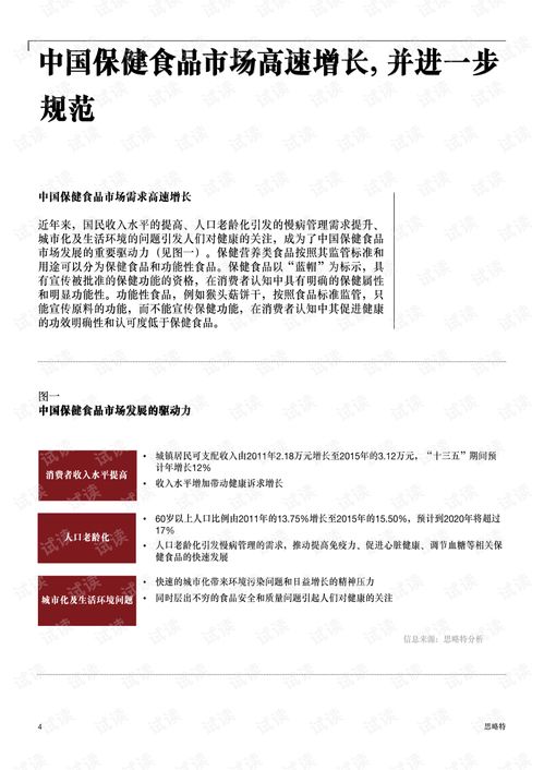 中国保健食品市场大势解析.pdf